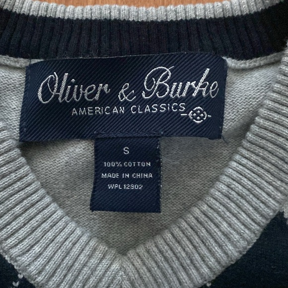 Oliver & Burke American Classics Vest, Size S - Picture 3 of 3